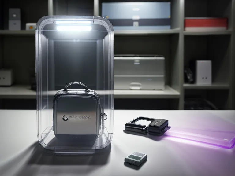 A smartphone locked in a container to prevent distractions during deep work.
