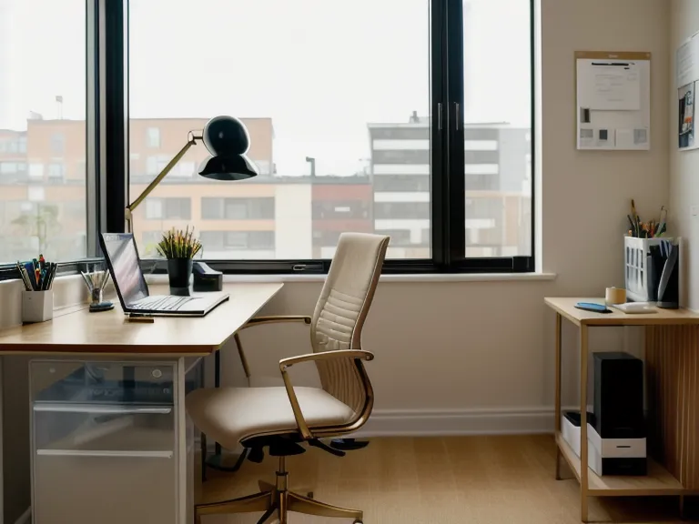 Headphones on a freelance developer's desk, the audio-based tool used to fight remote-work focus loss