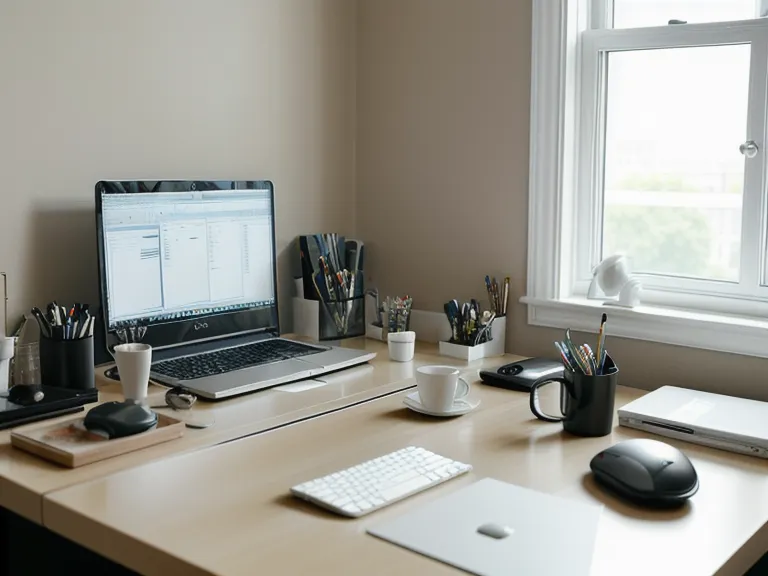 Smartphone left in another room to protect a deep work zone from remote-work distractions