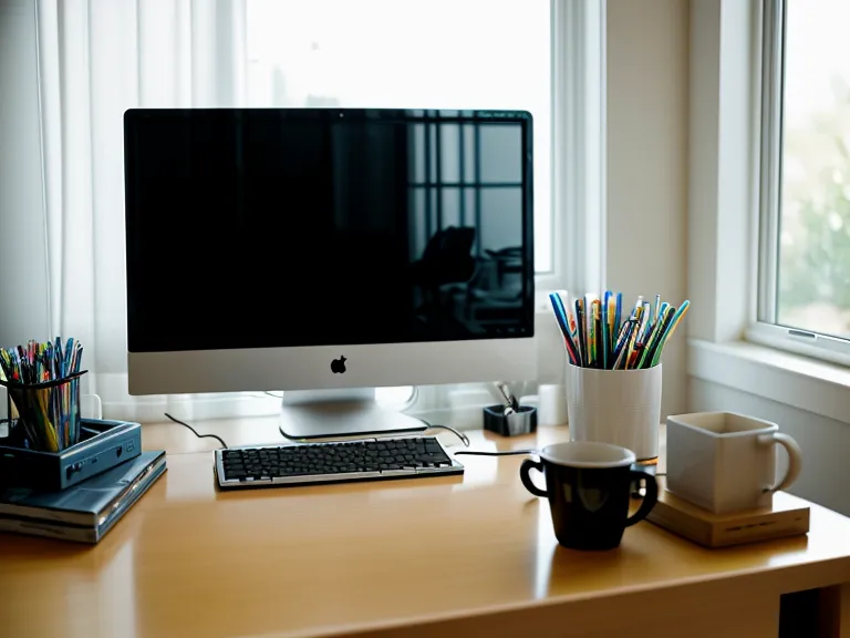 Blue light glasses beside a dimmed monitor, a partial fix for screen fatigue