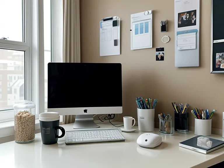 Remote developer wearing headphones while using an audio-focus routine to concentrate on coding